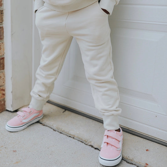 BEIGE JOGGERS | Raxtin clothing co - Raxtin Clothing Co