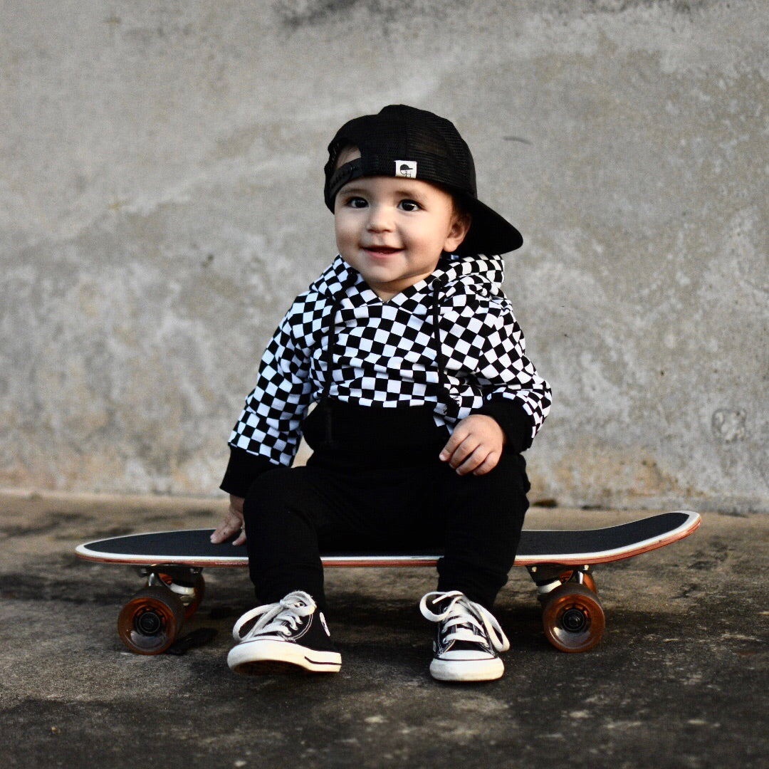 CHECKERED HOODIE | Raxtin Clothing Co - Love Sick Threads