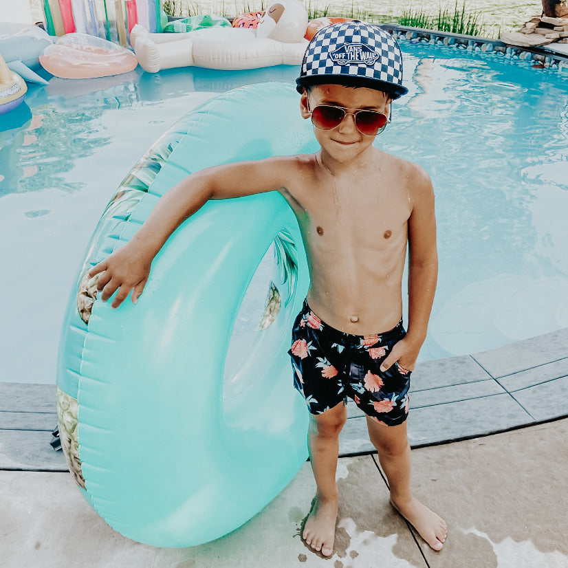 Boys Floral swim | RAXTIN CLOTHING CO