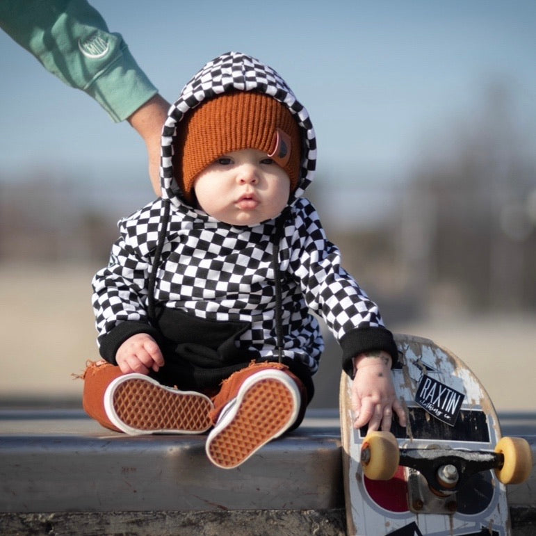 CHECKERED HOODIE | Raxtin Clothing Co - Love Sick Threads