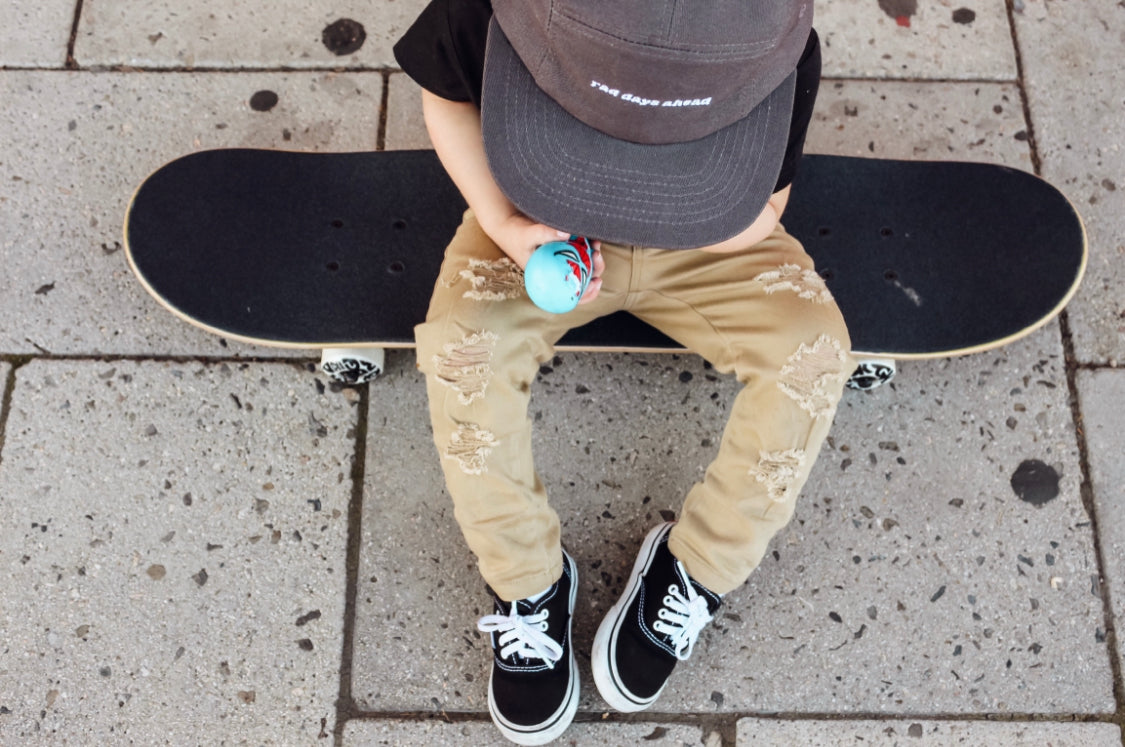 KHAKI DISTRESSED SKINNIES | Raxtin Clothing co. - Raxtin Clothing Co