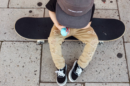 KHAKI DISTRESSED SKINNIES | Raxtin Clothing co. - Raxtin Clothing Co