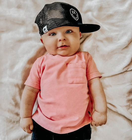 BLUSH PINK BASIC TEE | Raxtin clothing co - Raxtin Clothing Co