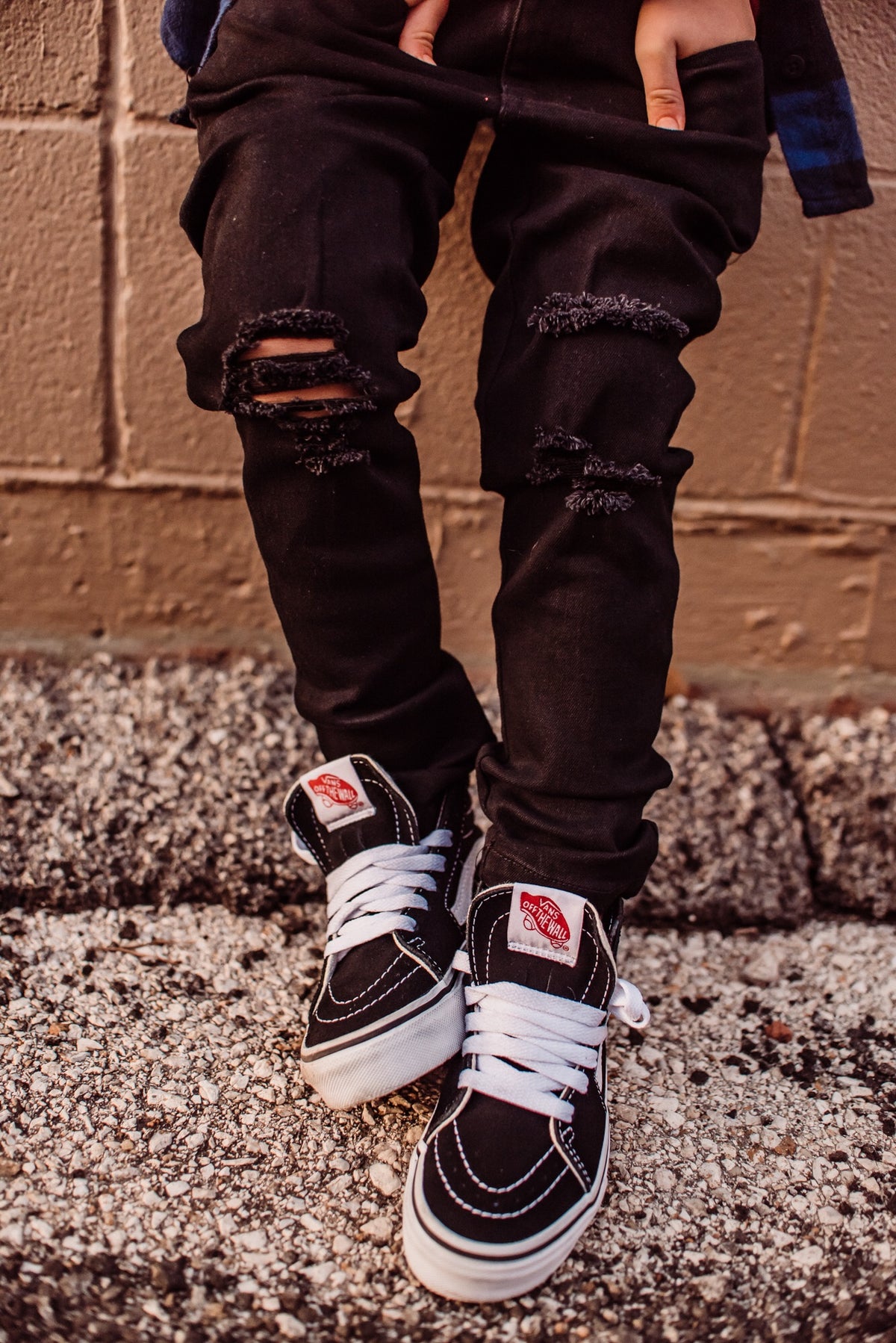 BLACK DISTRESSED DENIM | Raxtin Clothing Co - Love Sick Threads