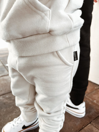 BEIGE JOGGERS | Raxtin clothing co - Raxtin Clothing Co