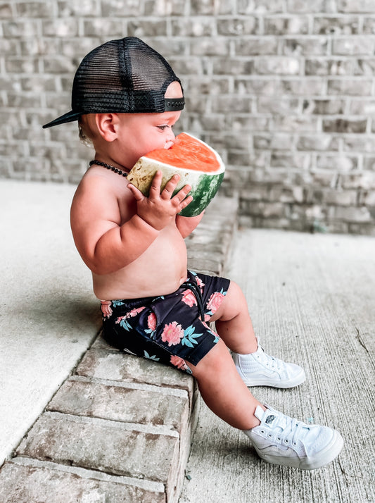 Boys Floral swim | RAXTIN CLOTHING CO - Raxtin Clothing Co